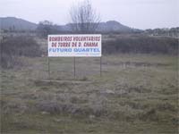 Quartel dos bombeiros marca passo