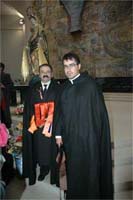 Pai e filho queimam fitas