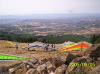 Novo campeão de Asa Delta