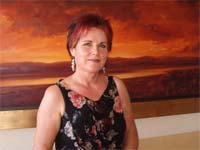 Balbina Mendes pinta o Douro