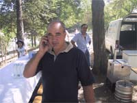 Moto Tomé sopra cinco velas