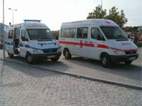 Cruz Vermelha reforça viaturas