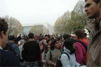 Estudantes em protesto