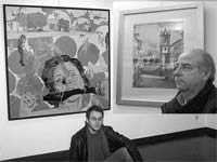 Pintura nas amendoeiras