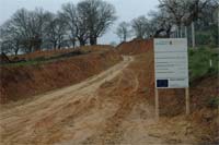Estrada une interior de Portugal e Espanha