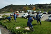 CERCI limpa matas e caminhos