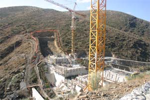 Barragem das Olgas enche em 2008