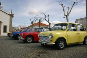 Carros antigos passearam no Planalto