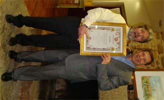 Francisco George homenageado em Sendim