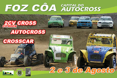 Campeonatos Off road e 2CV Cross este fim-de-semana em Foz Côa