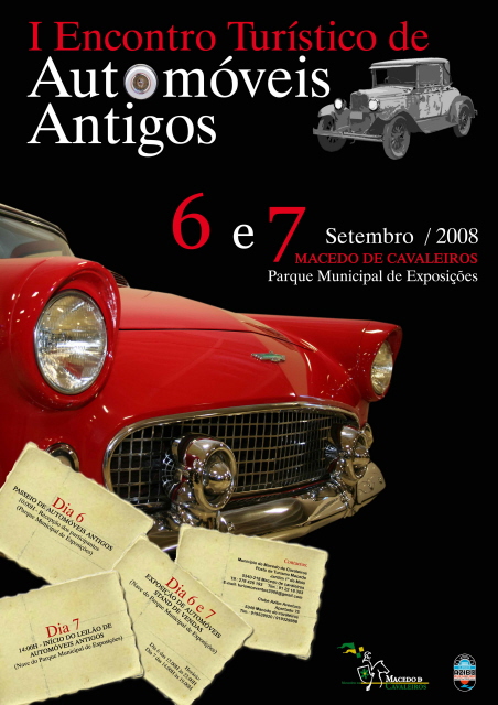 Iº Encontro turístico de Automóveis Antigos de Macedo de Cavaleiros