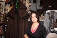 Roupas à moda antiga