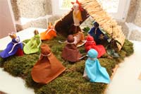 Presépios assinalam o Natal em Bemposta