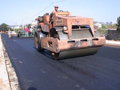 Ligação entre Vila Nova e Donai pavimentada em 2009