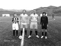 Equipa e futebol de luxo
