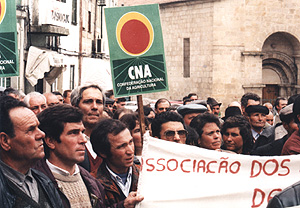 Agricultores manifestam-se em Lisboa