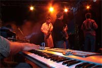 Mister Lizard no palco da cidade