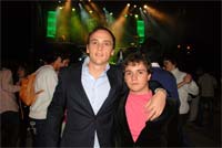Baile molhado de entusiasmo