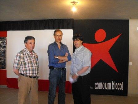 Louçã apresenta candidato a Carrazeda