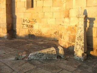 Igreja Matriz de Moncorvo vandalizada