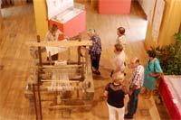 Memórias do linho em exposição