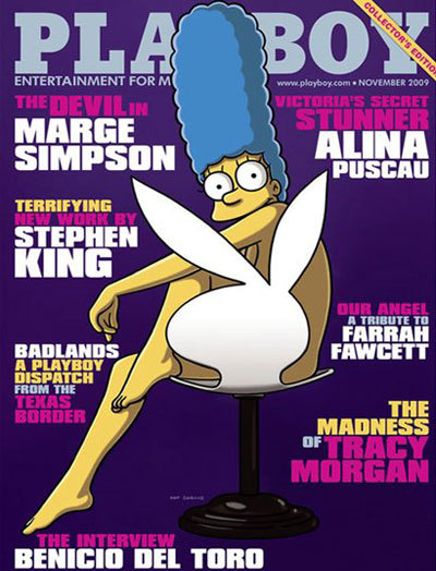 Marge Simpson na capa da Playboy americana: veja aqui as imagens