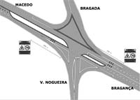 Cruzamentos do IP4 vão sofrer obras