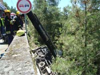 Despiste faz um morto e um ferido em acidente