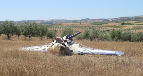 Piloto ferido em queda de avioneta foi operado à coluna