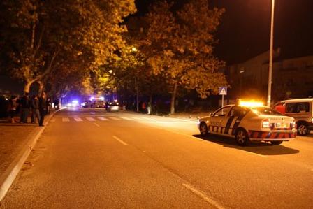 Estudantes do IPB querem melhores condições de iluminação na zona do atropelamento