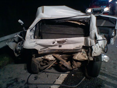 Acidente grave no IP4