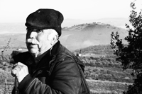 Idosos agarrados à terra