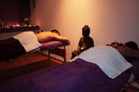 O romantismo das massagens a dois