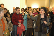 Graça Morais esteve em Bragança para explicar a exposição “Metamorfoses”