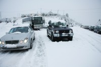 Obras no IP4 dificultam circulação em dias de neve