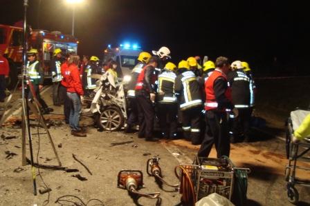 Dois mortos em acidente no IP4