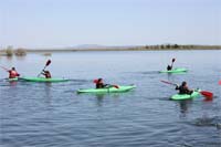 Canoagem ocupa tempos livres