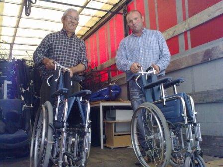 Fundação da Suécia doou 17 toneladas de material ortopédico a instituições transmontanas