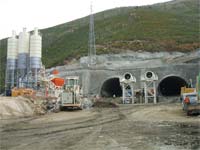 Fibras plásticas sustentam Túnel do Marão