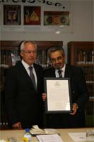 Júlio Carvalho homenageado