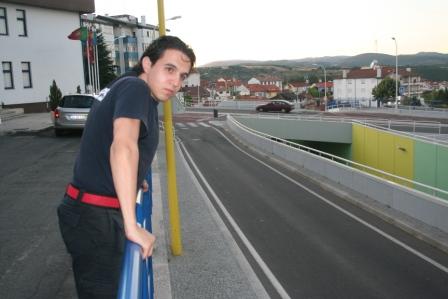 Bombeiro evita tentativa de suicídio