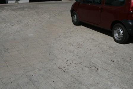 Mulher baleada com esferas de chumbo em discussão conjugal