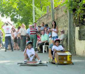 Rolando encosta abaixo