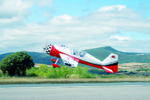 Festival aéreo em miniatura encheu aeródromo