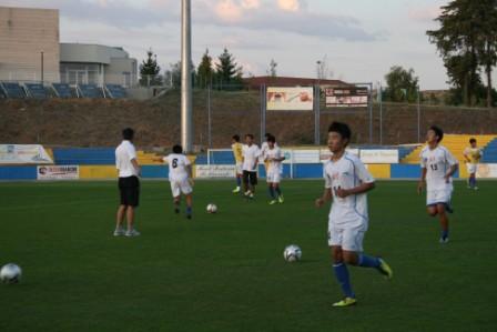 Jogadores chineses fazem estágio em Trás-os-Montes
