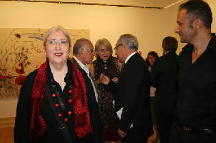 Pintura ao ritmo da dança e teatro