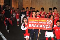 Brigantinos acompanharam Benfica na catedral da Luz