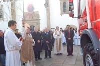 Jorge Gomes baptiza viatura dos Bombeiros