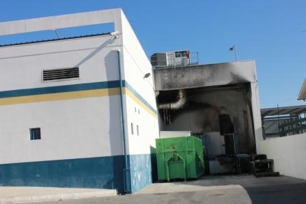 Incêndio afectou Lidl de Bragança