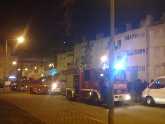 Incêndio urbano assustou em Bragança